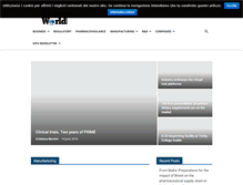 Tablet Screenshot of pharmaworldmagazine.com